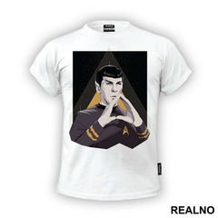 Spock - Orange - Star Trek - Majica