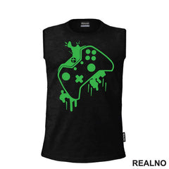 Green Joystick - Gamer - Geek - Majica