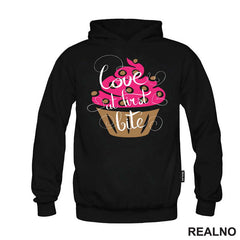 Love At First Bite - Cupcake - Hrana - Food - Majica