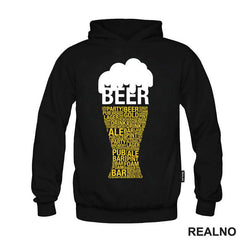 Quotes Inside Beer Glass - Humor - Majica