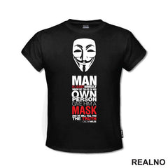 Give Him A Mask - Oscar Wilde - V for Vendetta - Filmovi - Majica