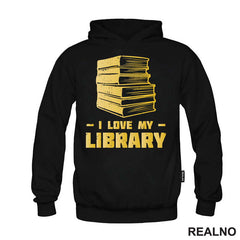 I Love My Library - Books - Čitanje - Majica