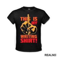 This Is My Writing Shirt! - Orange - Books - Čitanje - Majica