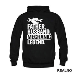 Father. Husband. Mechanic Legend. - Radionica - Majstor - Majica