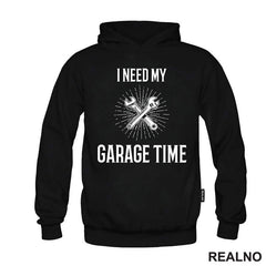 I Need My Garage Time - Lines And Wrench - Radionica - Majstor - Majica