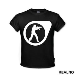 Black Target - Counter - Strike - CS - Majica
