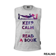 Keep Calm And Read A Book - Geek - Majica
