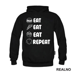 Eat, Eat, Eat, Repeat - Symbols - Humor - Hrana - Food