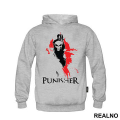 Black And Red Splatter - Punisher - Majica