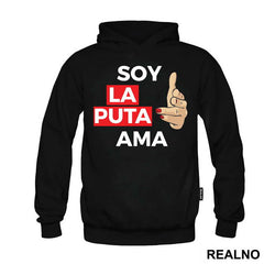 Soy La Puta Ama - Fingers Pointing - La Casa de Papel - Money Heist - Majica
