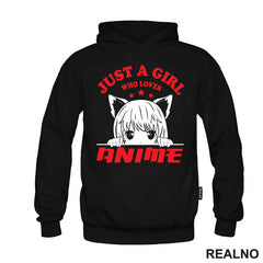 Just A Girl Who Loves Anime - Red