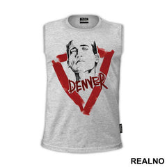 Denver Red Lines - La Casa de Papel - Money Heist - Majica