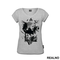 Ragnar - Art - Black - Vikings