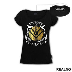 Victory Or Valhalla - Gold Shield - Vikings