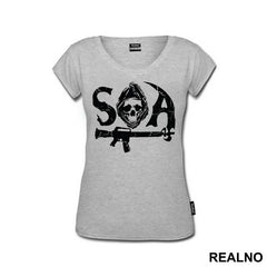Logo And AK - 47 - Sons Of Anarchy - SOA