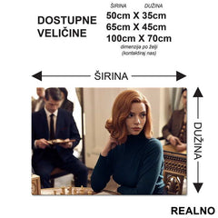 Waiting - Queen's Gambit - Podmetač za sto