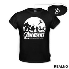 White Logo - Earth's Mightiest Heroes - Avengers