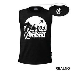 White Logo - Earth's Mightiest Heroes - Avengers