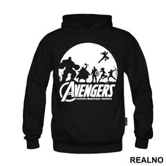 White Logo - Earth's Mightiest Heroes - Avengers