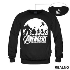 White Logo - Earth's Mightiest Heroes - Avengers