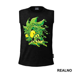 Dripping Rick - Green - Rick And Morty