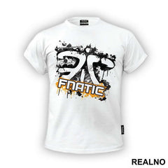 Fnatic Logo Black Splash - League Of Legends - Majica