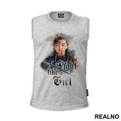 Arya Stark Fight Like a Girl - Watercolor - Game Of Thrones - GOT