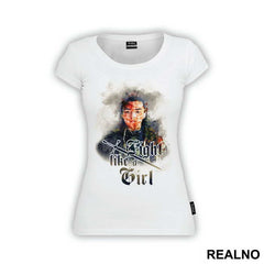 Arya Stark Fight Like a Girl - Watercolor - Game Of Thrones - GOT