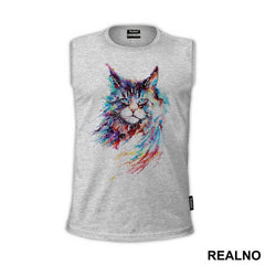 Cat Watercolor Splash - Životinje