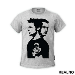 Jack, Tyler And Marla - Black - Fight Club