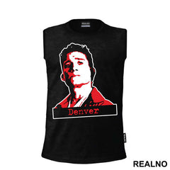 Denver Red And Black - La Casa de Papel - Money Heist - Majica