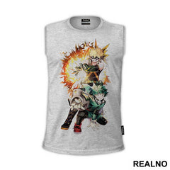 Bakugo and Deku - My Hero Academia