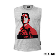 Berlin Red And Black - La Casa de Papel - Money Heist - Majica