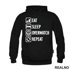 Eat, Sleep, Overwatch, Repeat - Symbols