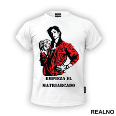 Empieza El Matriarcado Illustration - Nairobi - La Casa de Papel - Money Heist - Majica