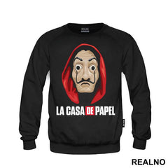 Mask And Logo - La Casa de Papel - Money Heist