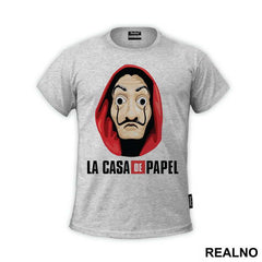 Mask And Logo - La Casa de Papel - Money Heist