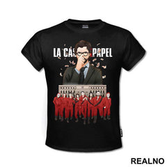 Drawing - La Casa de Papel - Money Heist