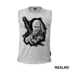Black Drawing - Geralt of Rivia - The Witcher