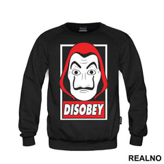 Disobey Mask - La Casa de Papel - Money Heist - Majica
