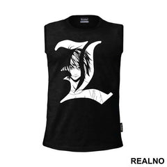 L Inside His Logo - Death Note