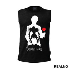 Light and Ryuk Siluet With and Apple - Death Note
