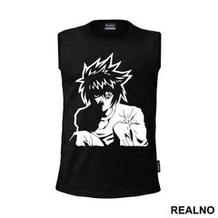 Tired L sitting - Death Note