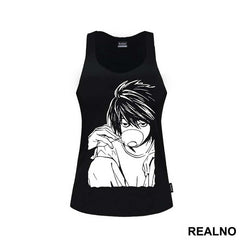 L Dringking Tea - Death Note