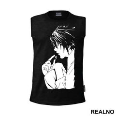L Eating Sweets - Death Note