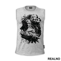 Geralt and Ciri Out of the Dark - The Witcher