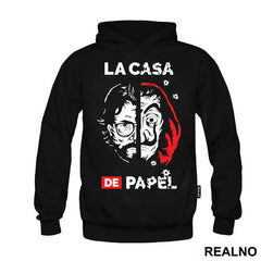 El Profesor - The Professor - Mask - Bullet Holes - La Casa de Papel - Money Heist - Majica