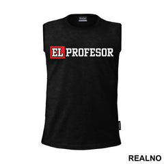 El Profesor - The Professor Red Square - La Casa de Papel - Money Heist - Majica