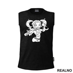 Daddy's Lil Monster - Silhouette - Harley Quinn