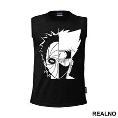 Obito and Kakashi Split - Naruto